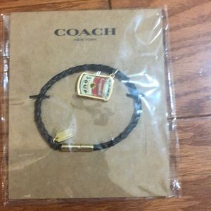 Leather Coach collectable bracelets